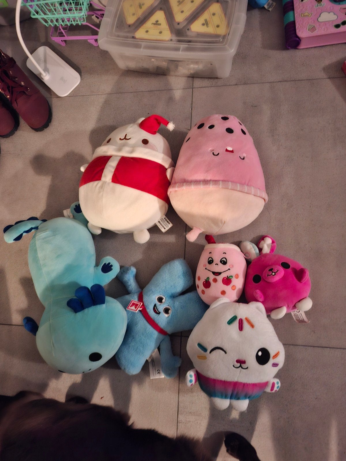 Grote verzameling schattige Kawaii knuffels (o.a. Squishmall, Ophalen of Verzenden, Zo goed als nieuw, Overige typen