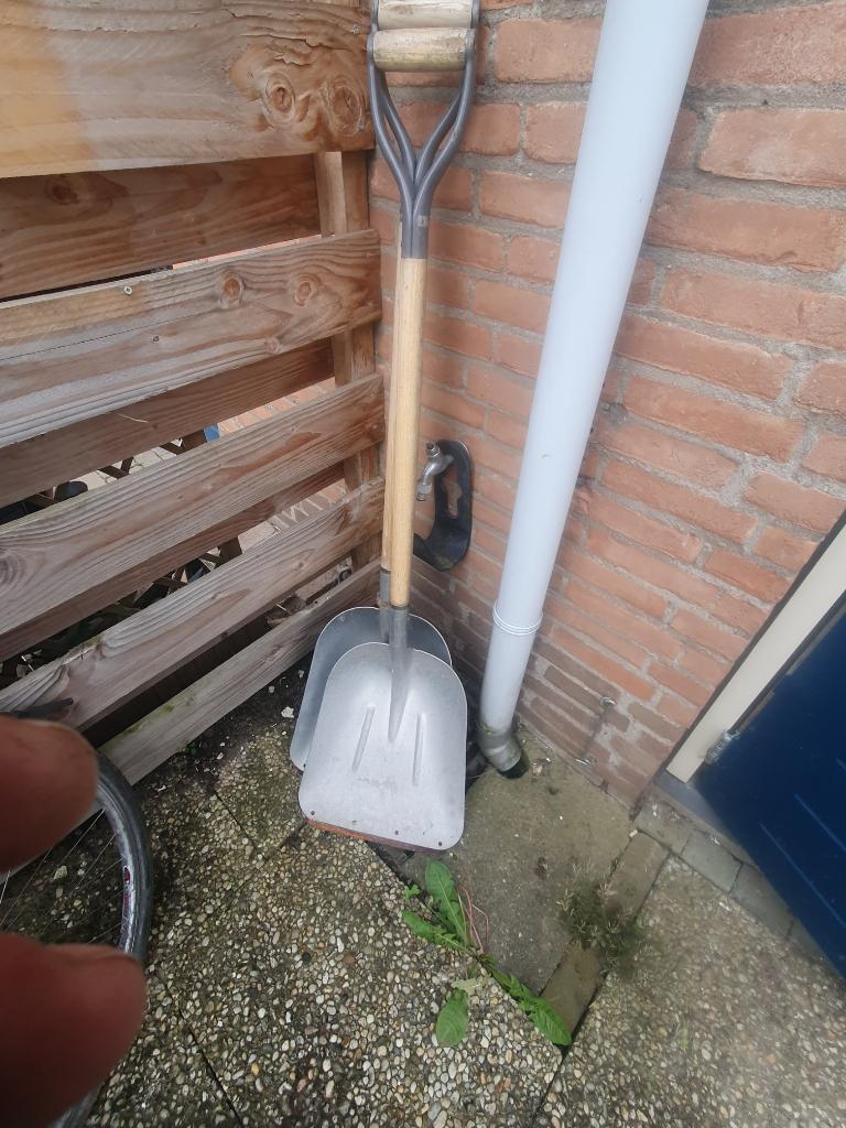 ballastschop , mestschop, Ophalen, Zo goed als nieuw, Schop