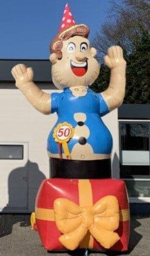 opblaas abraham sara sarah te huur huren opa oma pop jarig, Ophalen of Verzenden, Nieuw, Abraham of Sarah