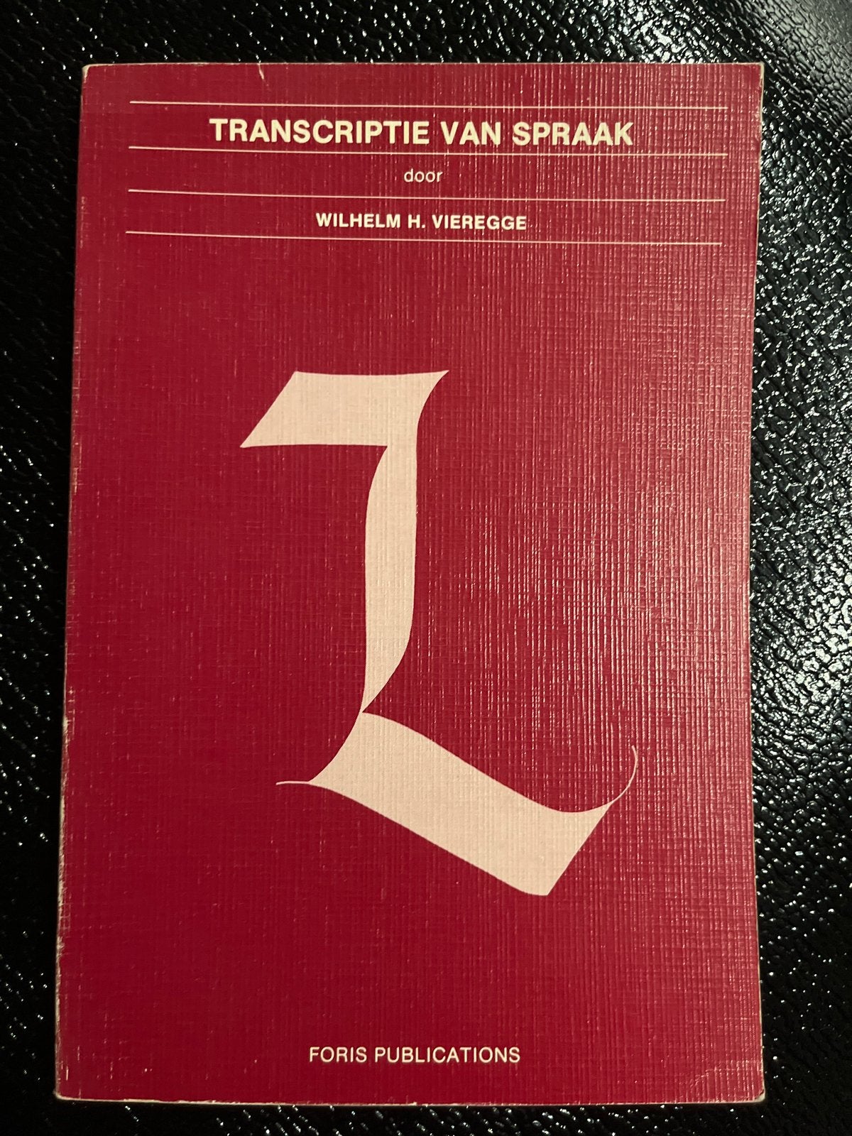 Transcriptie van Spraak - Wilhelm H. Vieregge, Ophalen of Verzenden, Gelezen