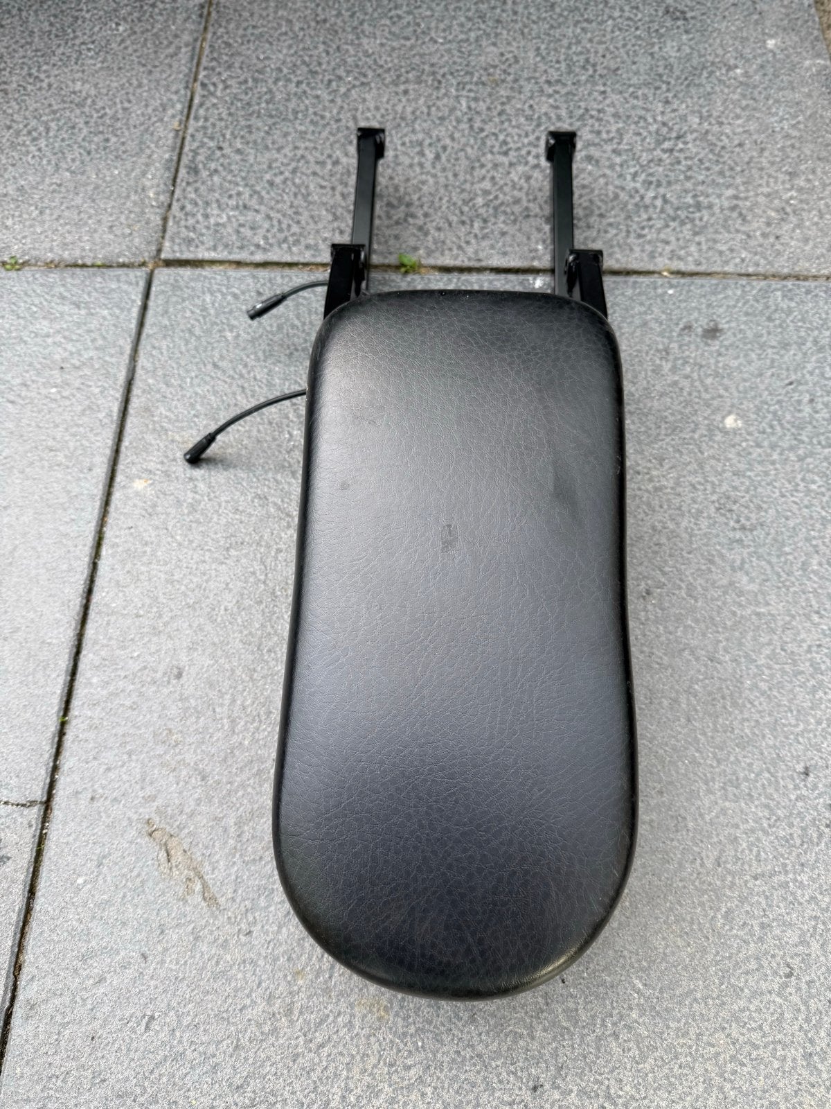 Comfortabel Fatbike Achterzitje - Zwart, Fietsen en Brommers, Ophalen of Verzenden, Gebruikt, Achterzitje