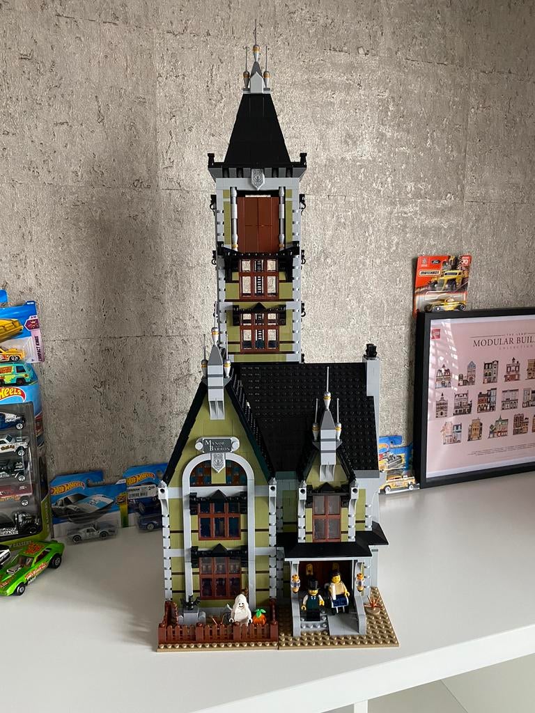 Lego 10273 haunted house spookhuis, Ophalen, Lego, Zo goed als nieuw, Compleet