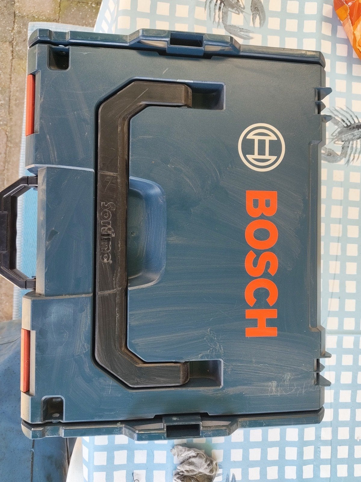 Bosch Klopboormachinekoffer (L-BOXX), 600 watt of meer, Ophalen of Verzenden, Klopboormechanisme, Zo goed als nieuw