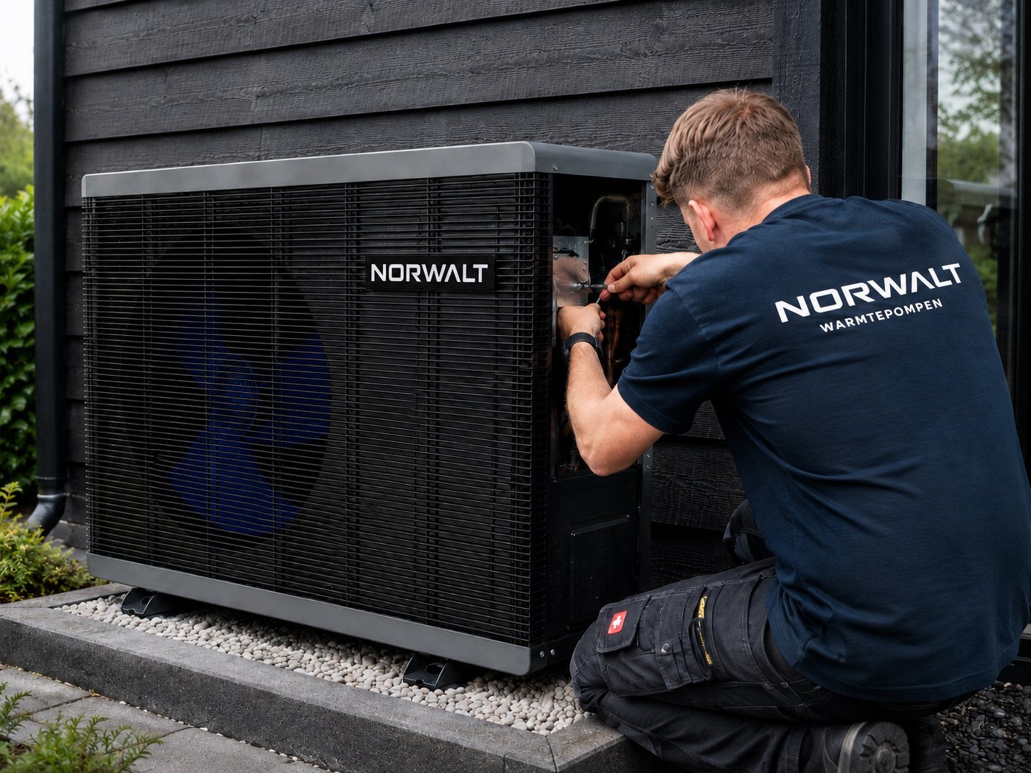 Norwalt Pro AI Warmtepomp A+++ 55gr PV Direct+PV Ready+SG