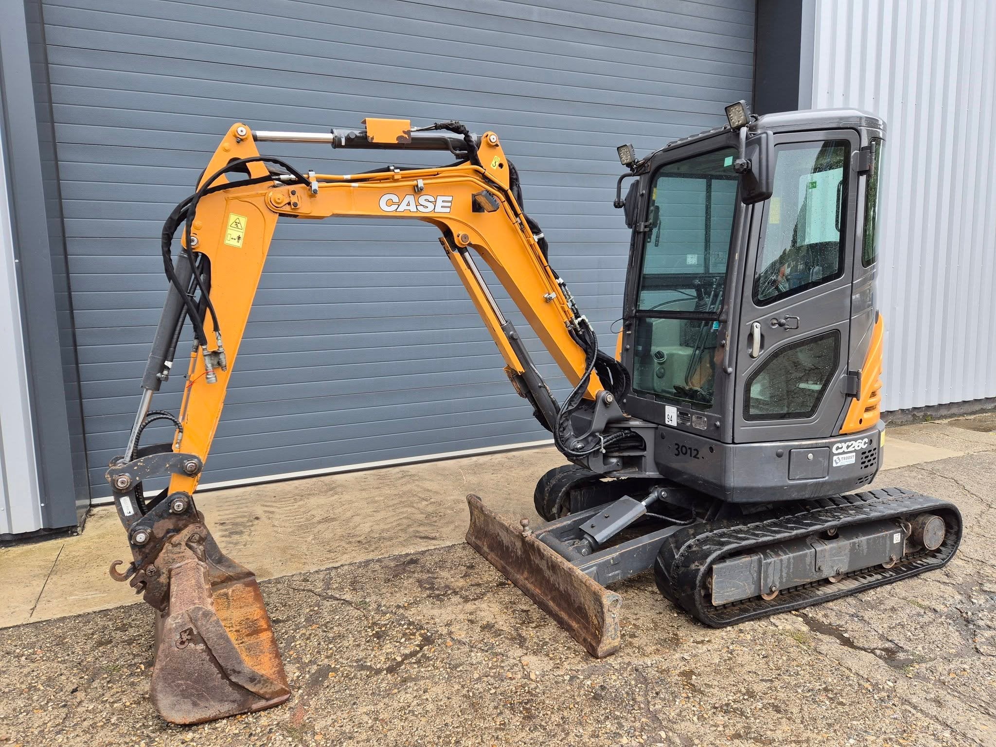 Case CX26 Minigraver Graafmachine (bj 2020), Graafmachine
