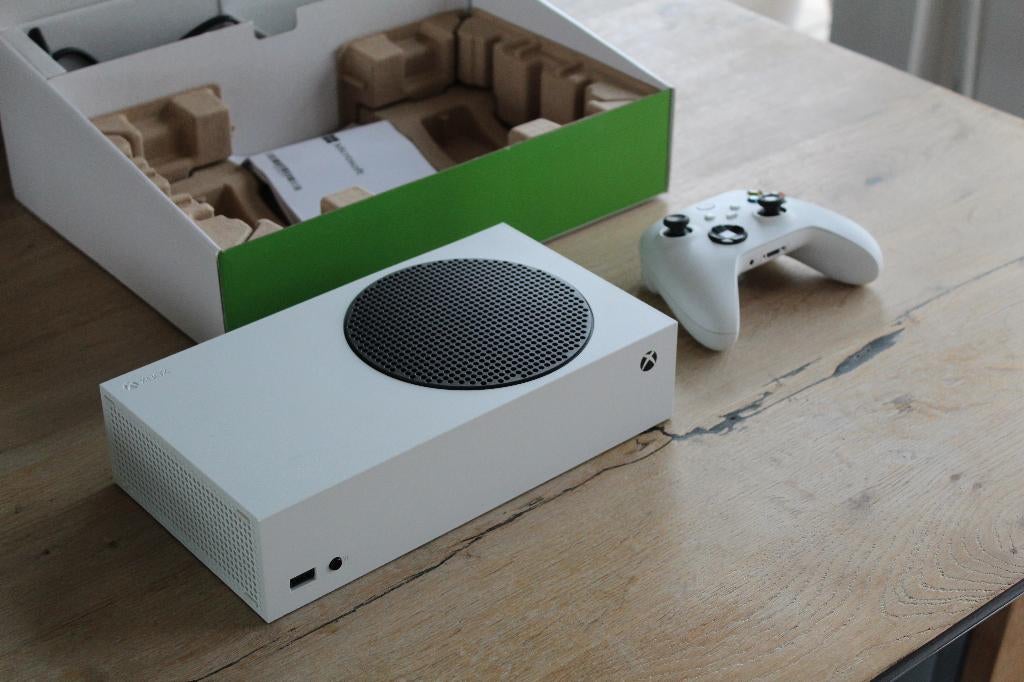 Xbox Series S - 512GB - Wit met Garantie en accessoires, Spelcomputers en Games, Spelcomputers | Xbox Series X en S, Microsoft