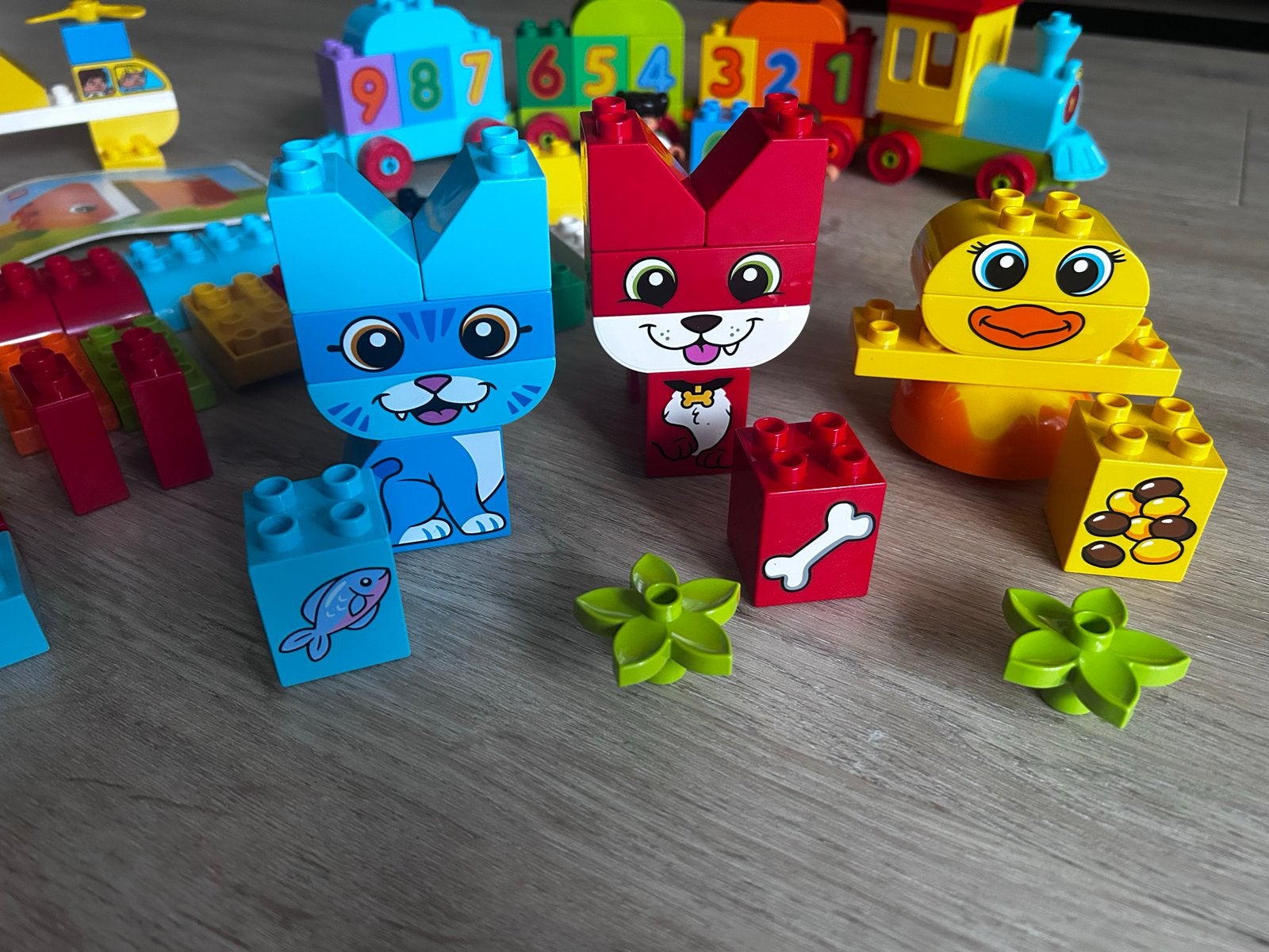 LEGO Duplo Speelgoedset: Trein, Dieren & Bouwblokken, Ophalen, Gebruikt, Overige merken