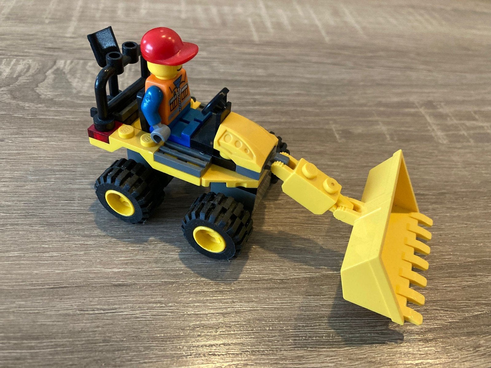 Lego  6 stuks (service truck, veegwagens, shovel, graafm, Ophalen of Verzenden, Gebruikt