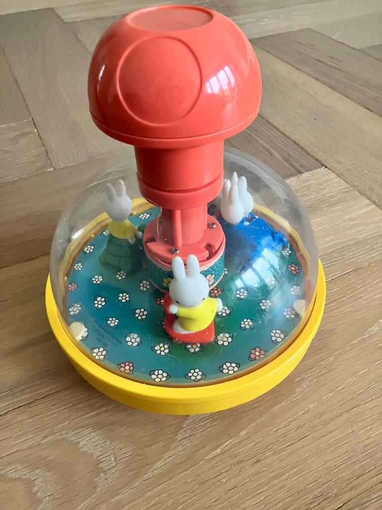 Retro Nijntje bromtol Dick Bruna - Vintage speelgoed, Kinderen en Baby's, Ophalen of Verzenden, Gebruikt, Overige typen