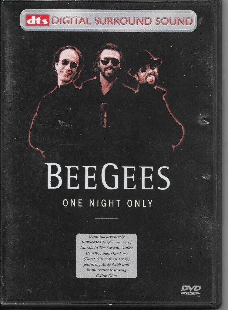 DVD BEE GEES, Alle leeftijden, Ophalen of Verzenden, Zo goed als nieuw
