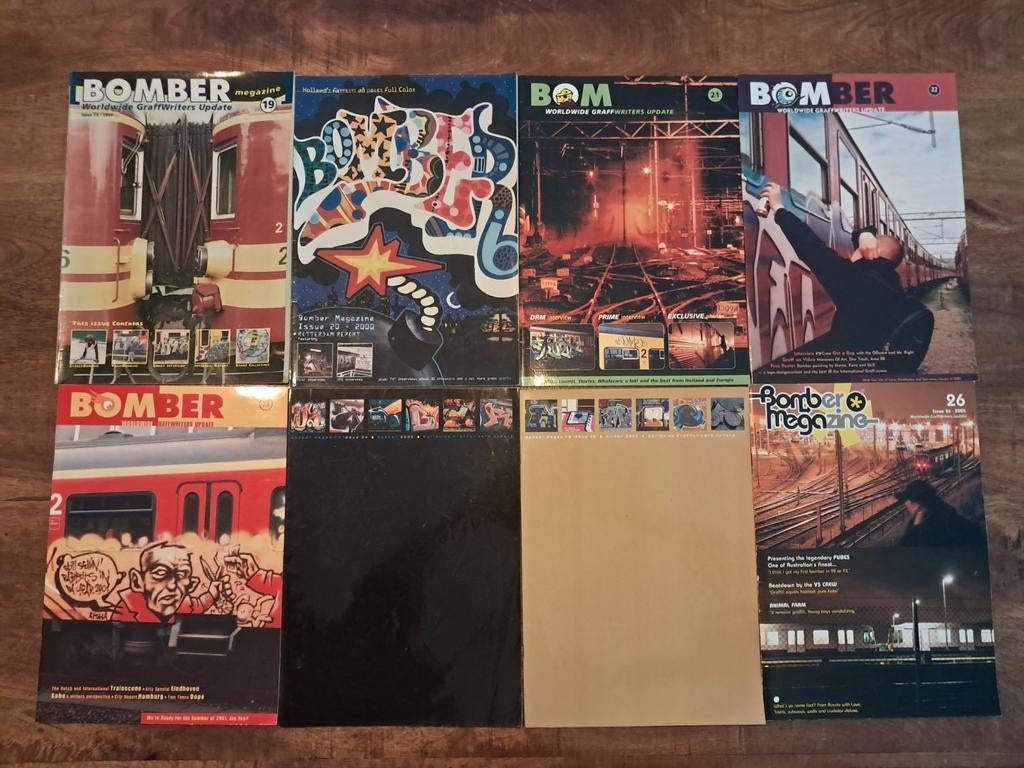 Bomber Megazine, Boeken, Kunst en Cultuur | Fotografie en Design, Ophalen of Verzenden, Gelezen
