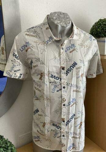Overhemd NIEUW maat XL van Noize [V], Kleding | Heren, Ophalen of Verzenden, Nieuw, Wit, Halswijdte 43/44 (XL)