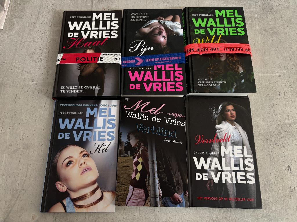 Mel Wallis De Vries Boeken, Ophalen of Verzenden, Zo goed als nieuw, Mel Wallis de Vries