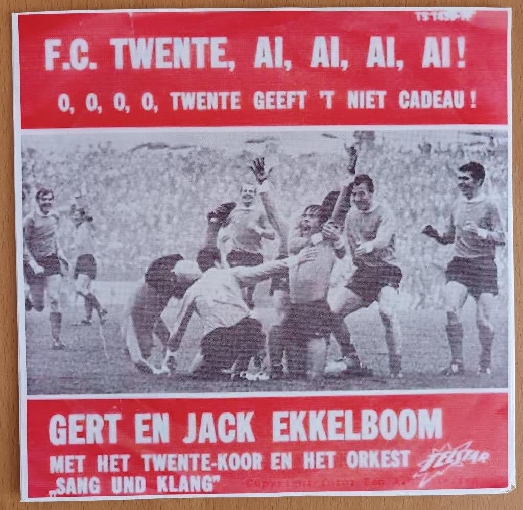 Gert & Jack Ekkelboom - F.C. Twente...  (Telstar 1430), Ophalen of Verzenden, Zo goed als nieuw, 7 inch, Levenslied of Smartlap