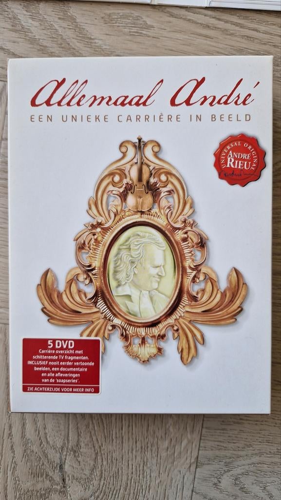 DVD-box André Rieu (5 DVD Boxset), Alle leeftijden, Boxset, Muziek en Concerten, Ophalen of Verzenden