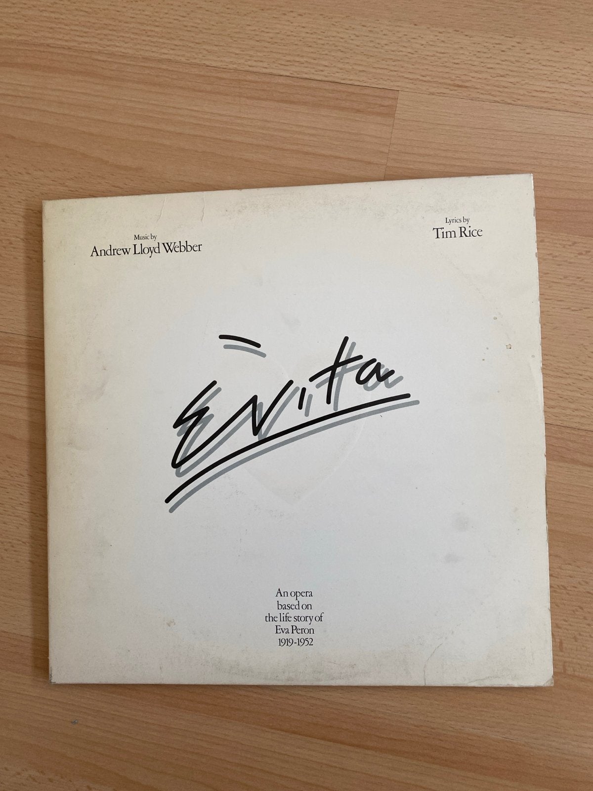 Evita - Andrew Lloyd Webber & Tim Rice Opera, Alle leeftijden, Ophalen of Verzenden, Gebruikt, Concert