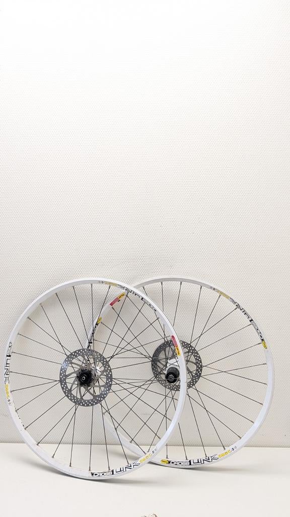 Wielset Mavic Crosslink wit 26", Ophalen of Verzenden, Gebruikt, Wiel