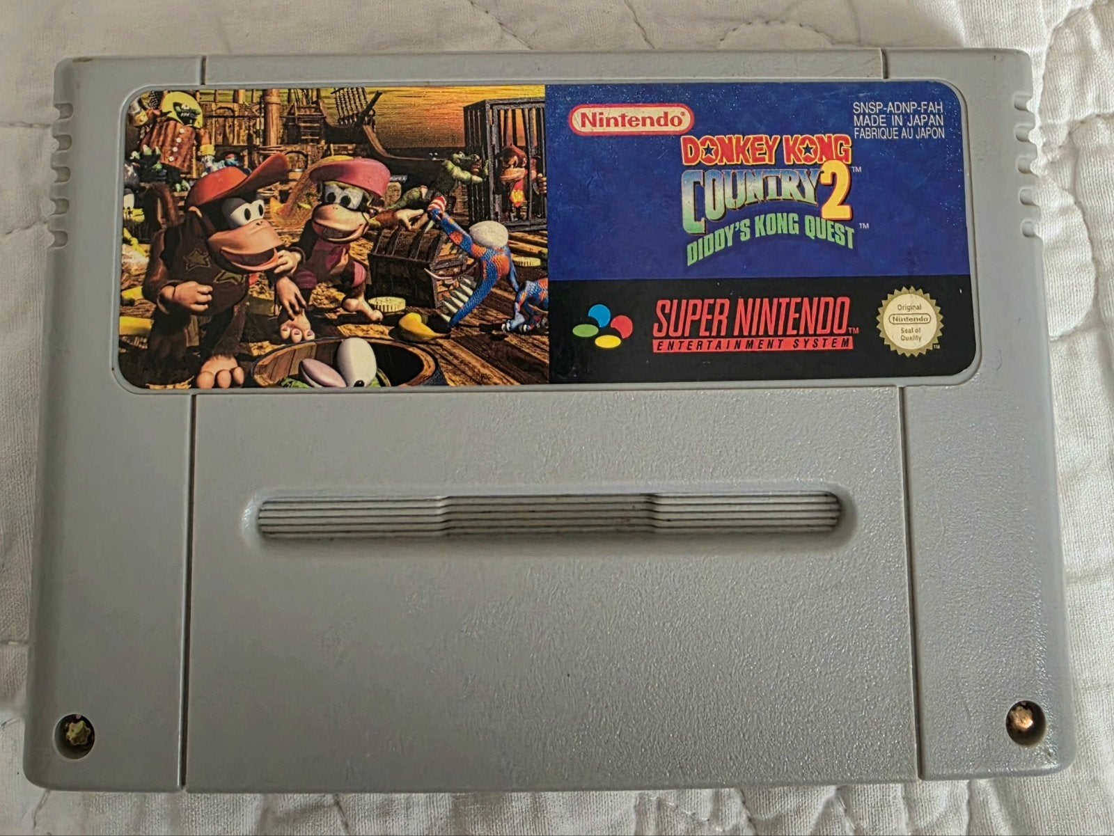 Donkey Kong Country 2: Diddy's Kong Quest SNES, Spelcomputers en Games, Games | Nintendo Super NES, Gebruikt, 1 speler, Ophalen of Verzenden
