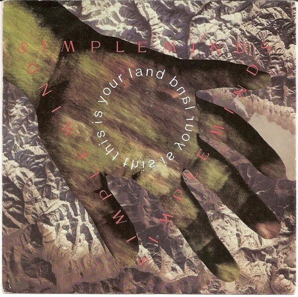Single (1989) Simple Minds – This is your land, Gebruikt, New wave, 7 inch, Ophalen of Verzenden