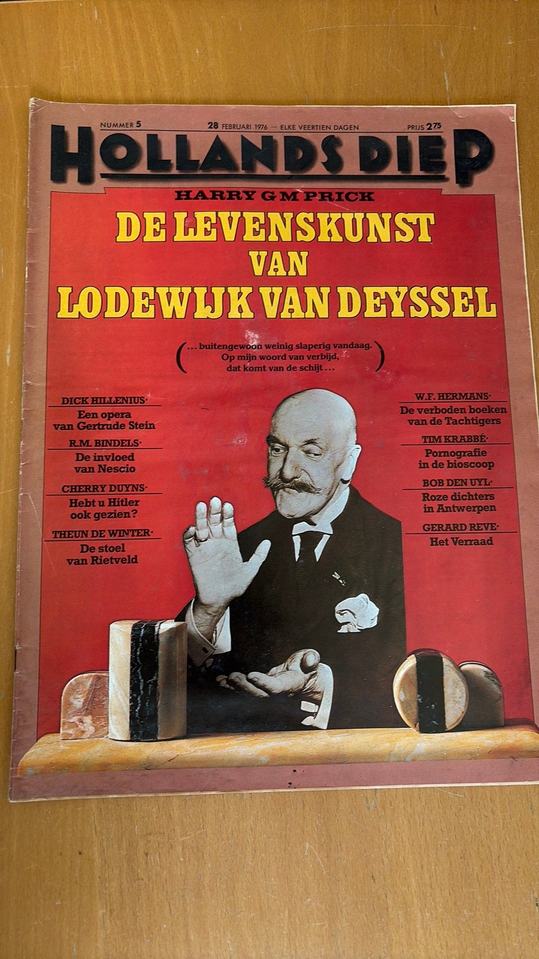 Hollands diep / Nummer 5 / 28 februari 1976, Ophalen of Verzenden, Zo goed als nieuw