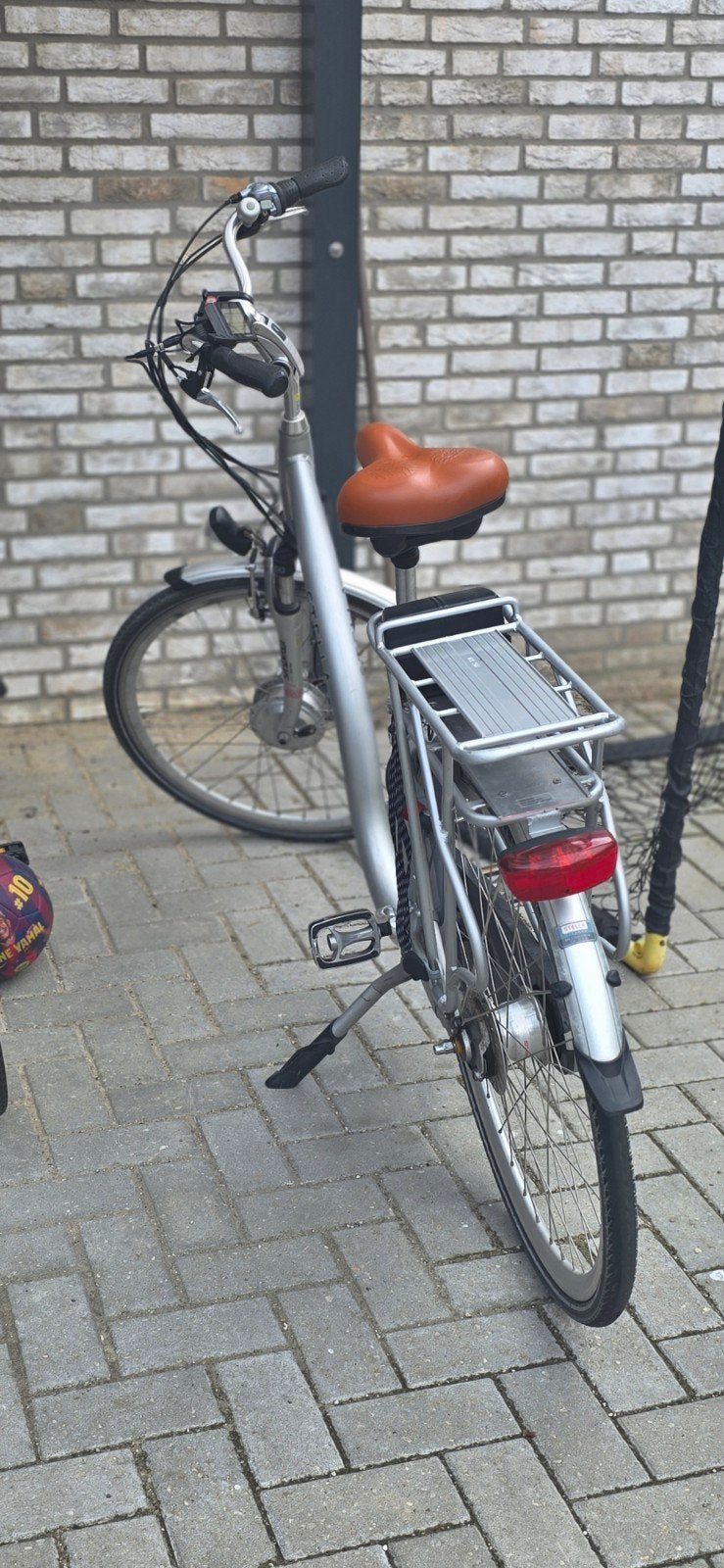 Stella  Sardena elektrische fiets - Zilver, met bagagedrager, Ophalen of Verzenden, Gebruikt, Overige merken
