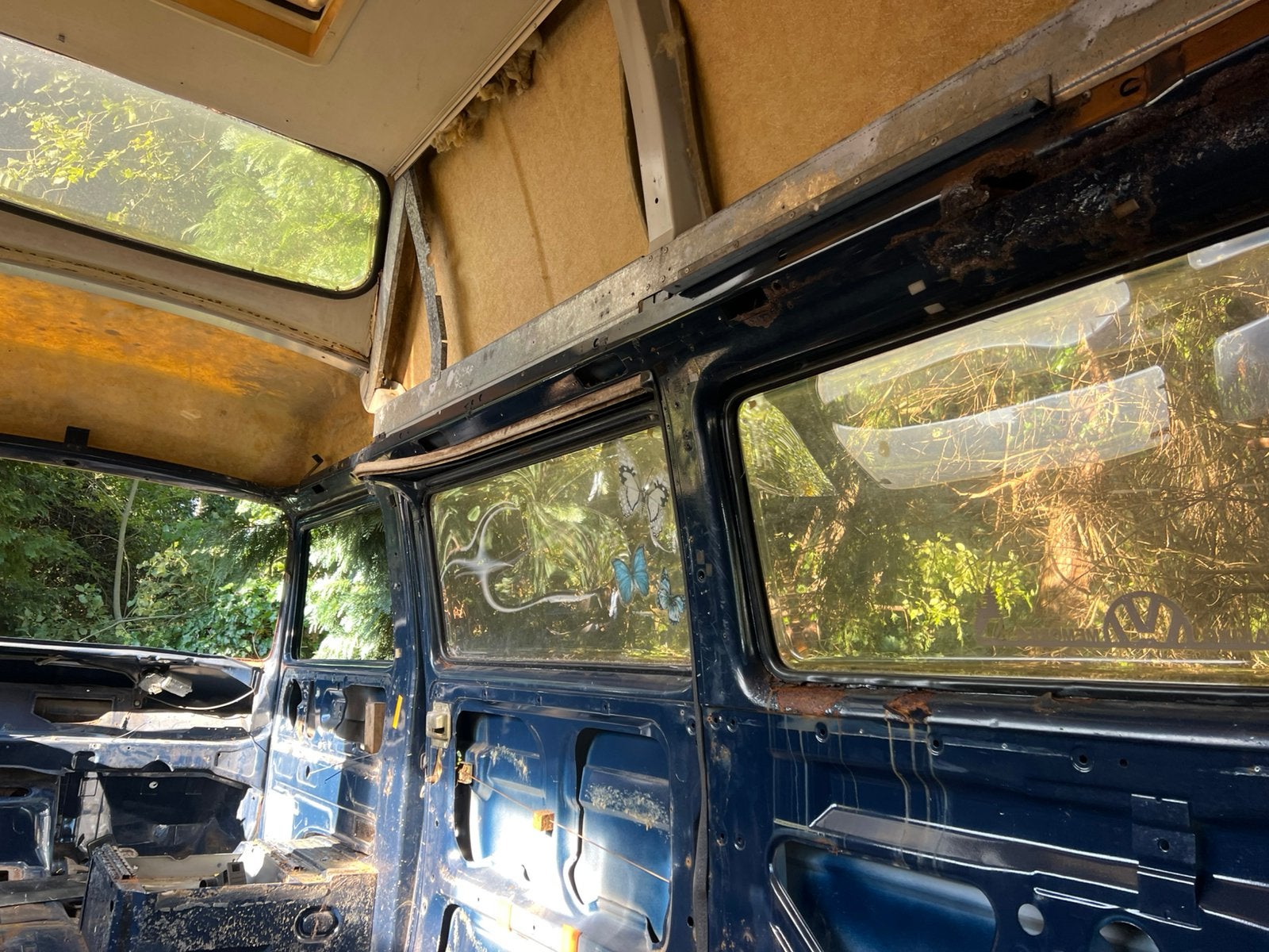Westfalia t3 ramen, Ophalen, Gebruikt