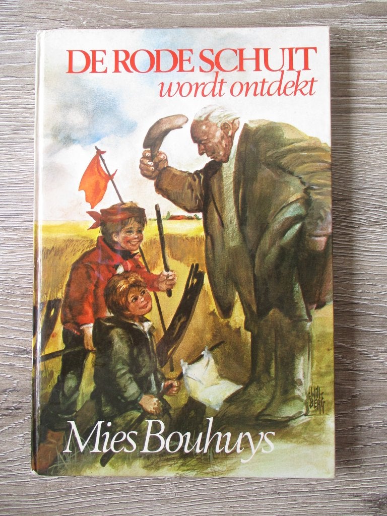 De rode schuit wordt ontdekt - Mies Bouhuys, Ophalen of Verzenden, Gelezen, Fictie algemeen