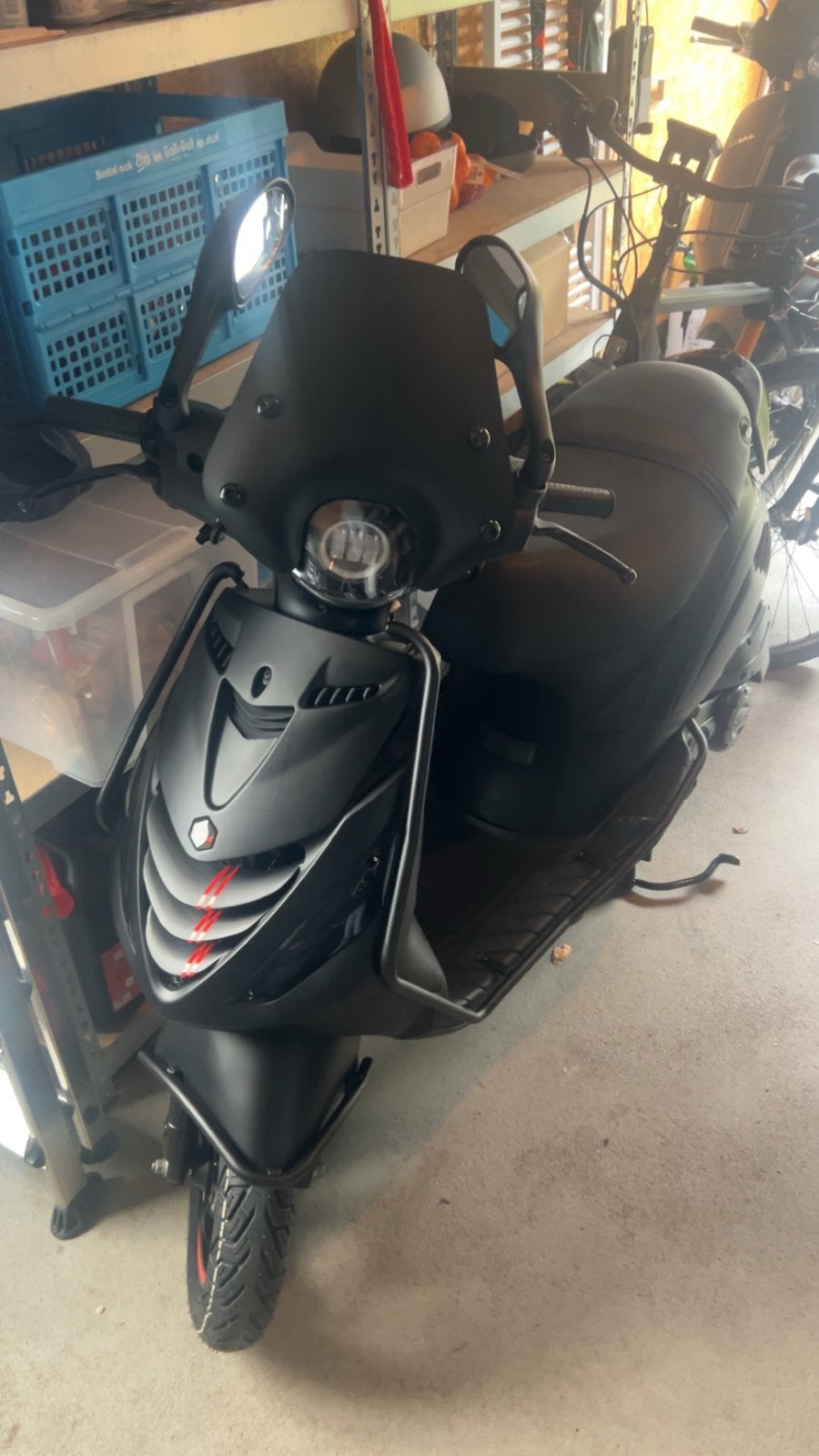 Zip SP Kappenset Alpha LED Angel Eye 4T 50cc Geel Kenteken, Ophalen, Gebruikt, Kap, Piaggio