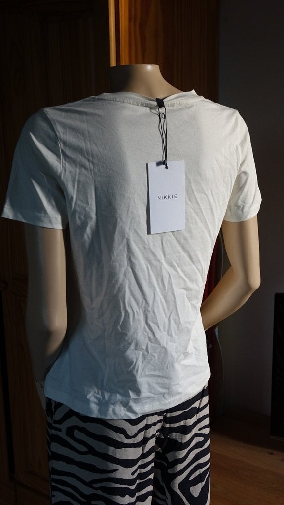 nieuw creme NIKKIE shirt, Kleding | Dames, Verzenden, Beige, Nieuw, Maat 36 (S)