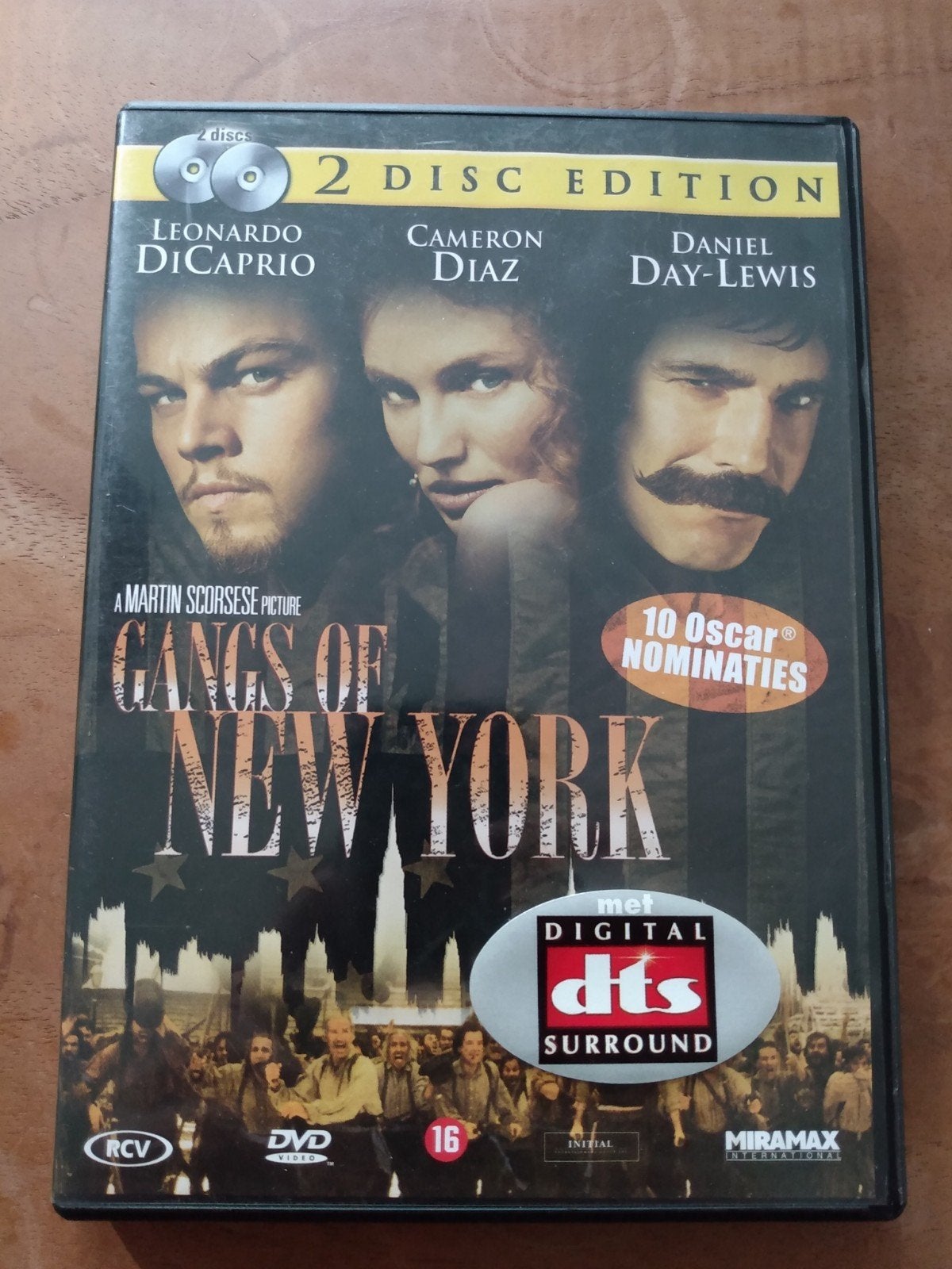 Gangs of New York 2disc dvd, Alle leeftijden, Ophalen of Verzenden, Zo goed als nieuw
