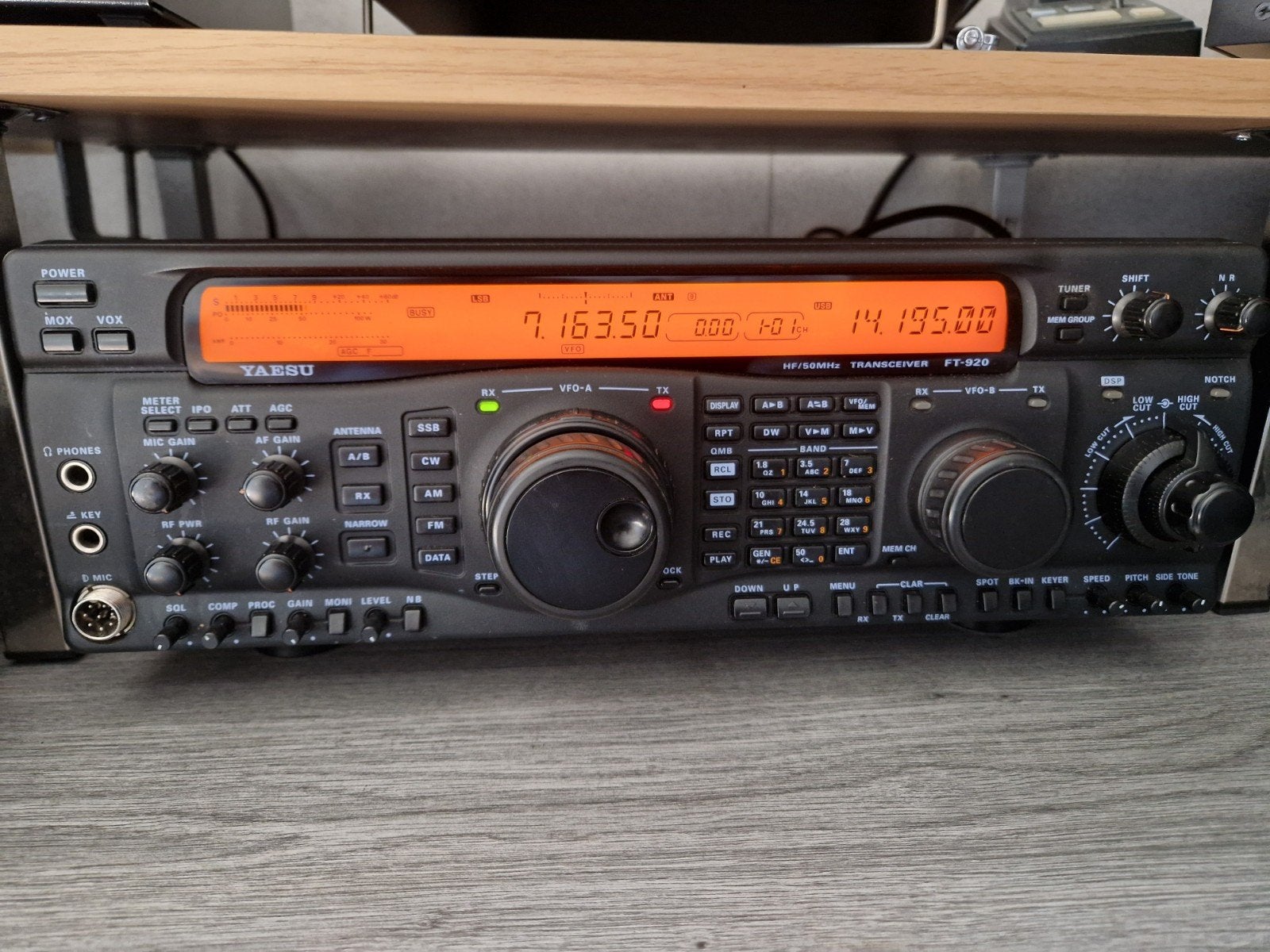 Yaesu FT920, Ophalen, Zo goed als nieuw, Zender en Ontvanger