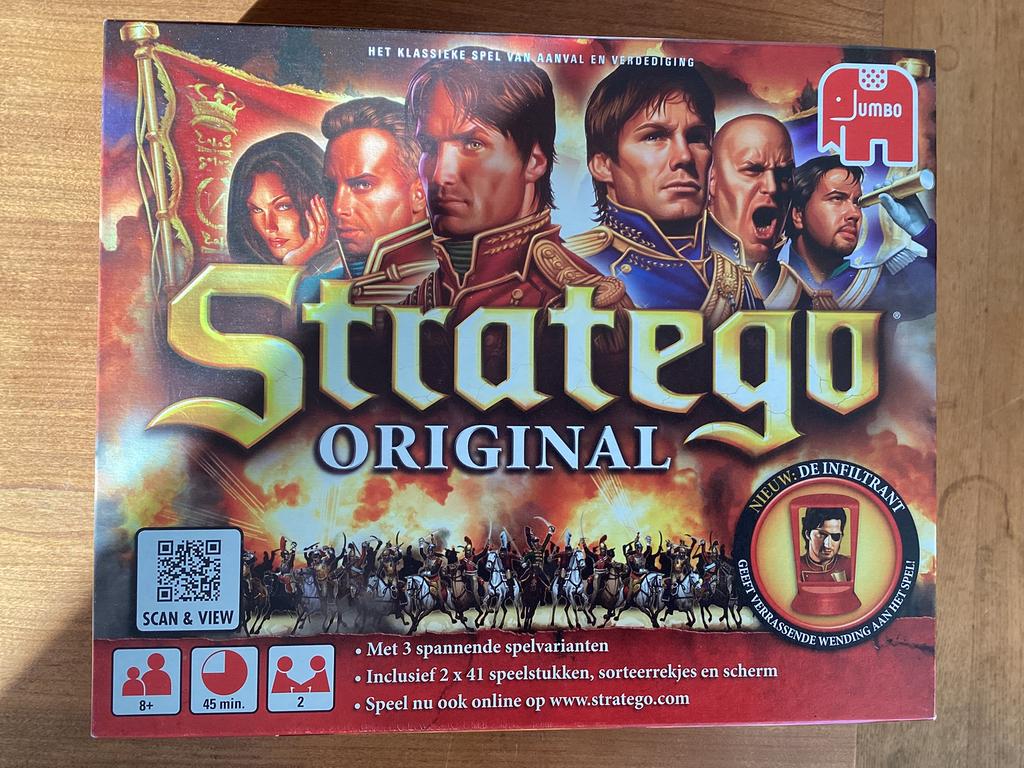 Stratego original compleet, Een of twee spelers, Ophalen of Verzenden, Zo goed als nieuw