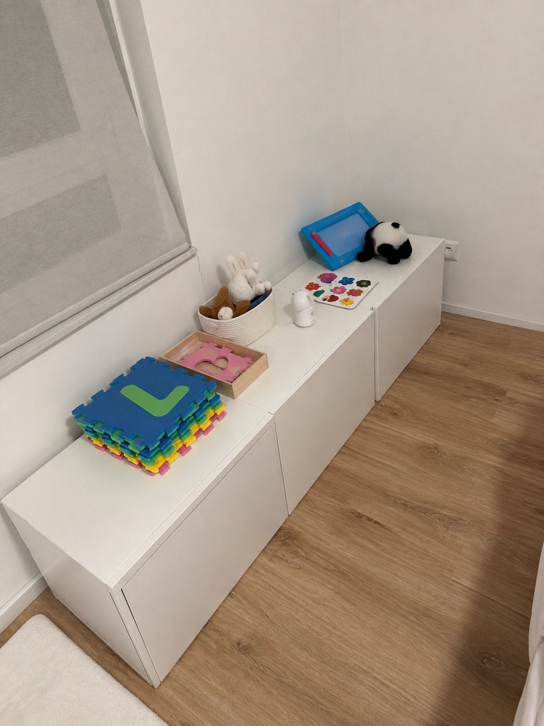 Ikea witte tv meubel, Ophalen of Verzenden, Zo goed als nieuw, 25 tot 50 cm, Minder dan 100 cm