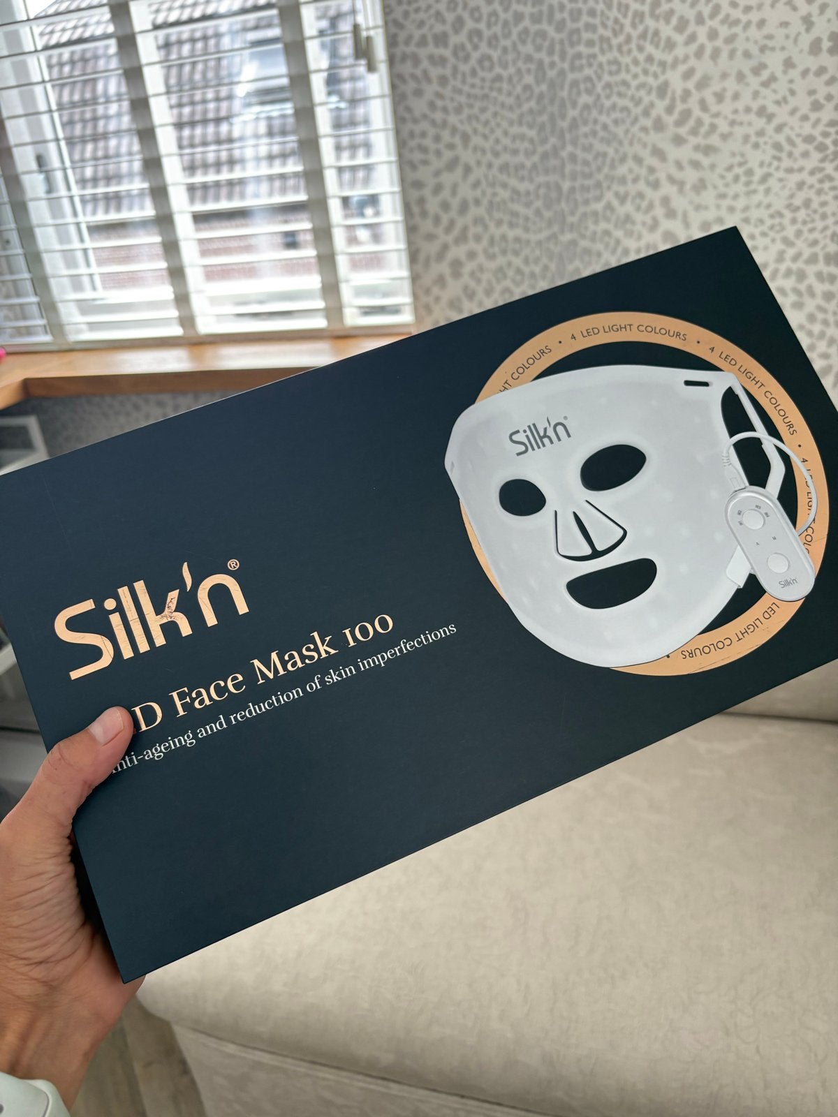 Silk'n LED Face Mask 100 - Anti-aging & huidverbetering, Ophalen of Verzenden, Nieuw, Gehele gezicht, Verzorging