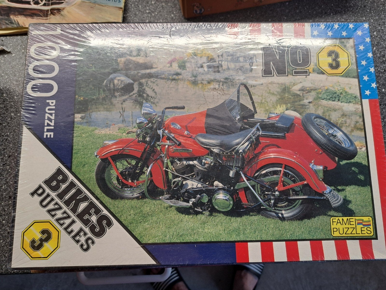 Puzzel van een motor nieuw, Hobby en Vrije tijd, Denksport en Puzzels, Ophalen of Verzenden, 500 t/m 1500 stukjes, Nieuw, Legpuzzel