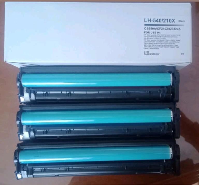 4X LH-540/210X Toner Cartridges voor HP Printers, Ophalen of Verzenden, Zo goed als nieuw, Toner, HP (compatibel)