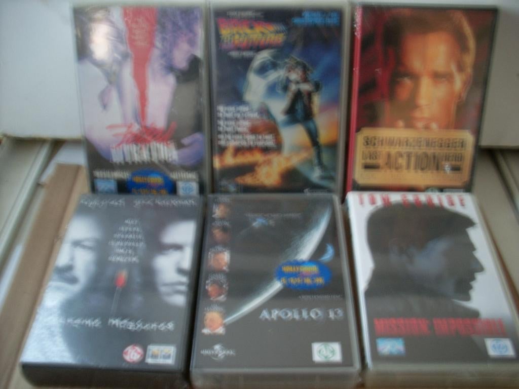 Diverse Films op VHS Video Banden zie Foto's ---2913, Alle leeftijden, Ophalen of Verzenden, Nieuw in verpakking, Actie en Avontuur