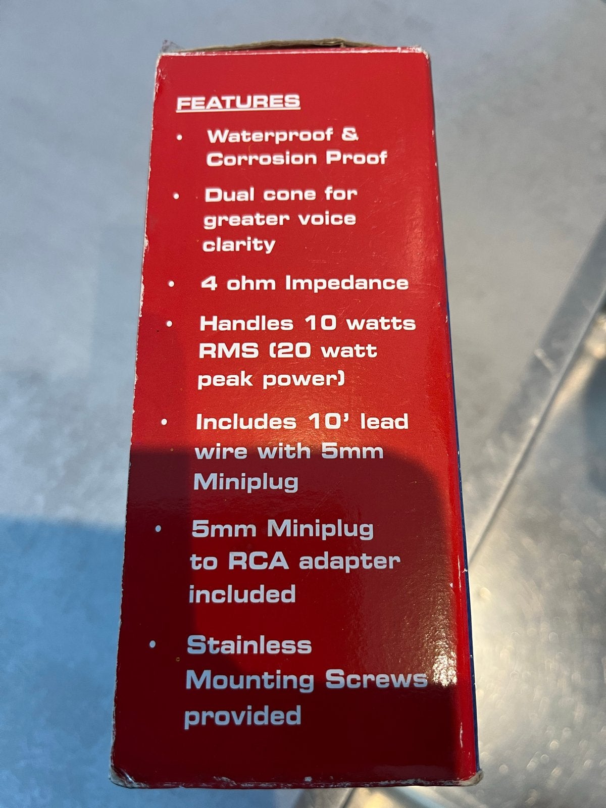 Poly-Planar MA-1000R Marine Speaker - Waterdicht, Watersport en Boten, Ophalen of Verzenden, Nieuw, Overige typen