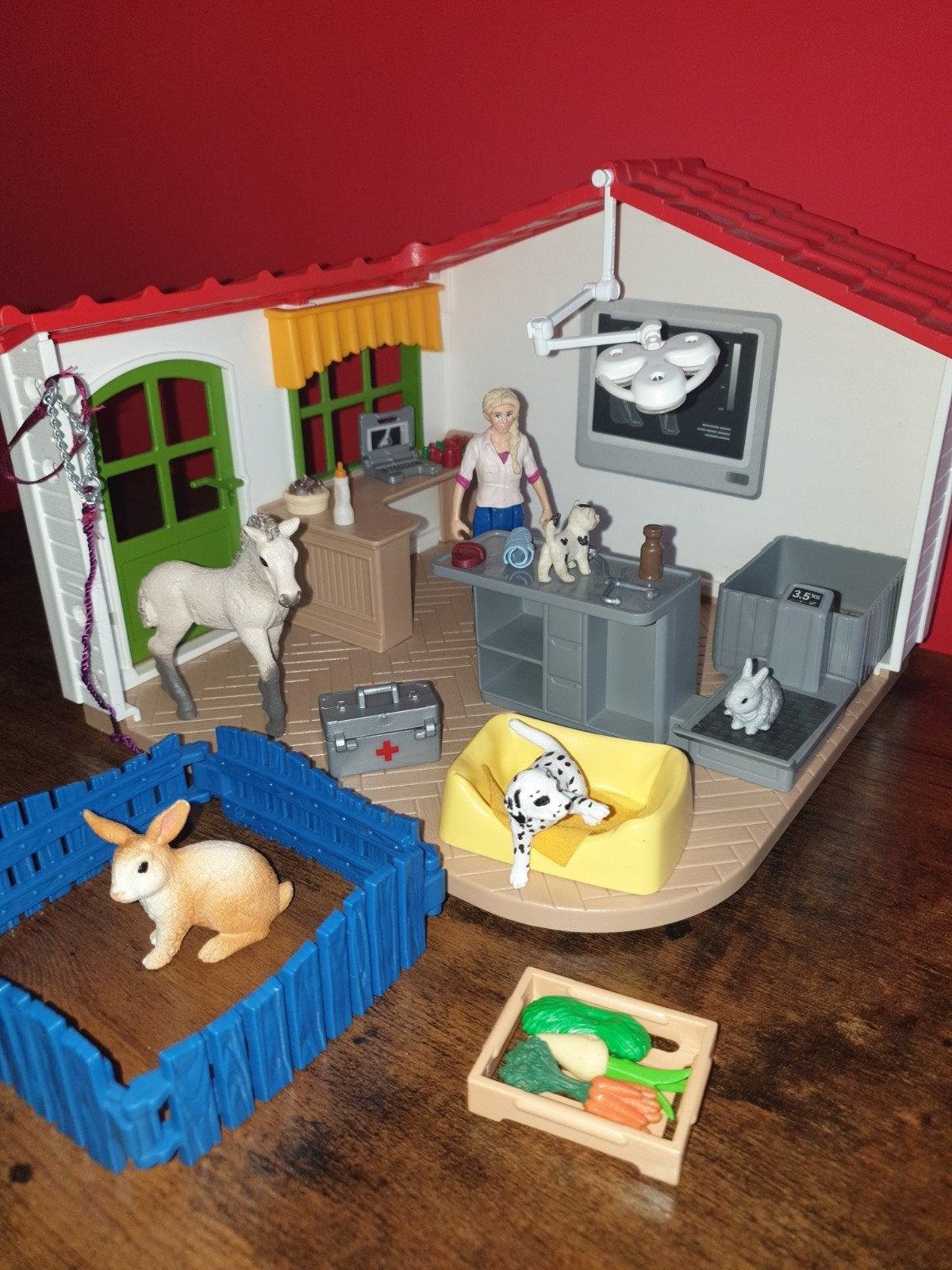 schleich dierenarts praktijk, ., Ophalen of Verzenden, Zo goed als nieuw, .