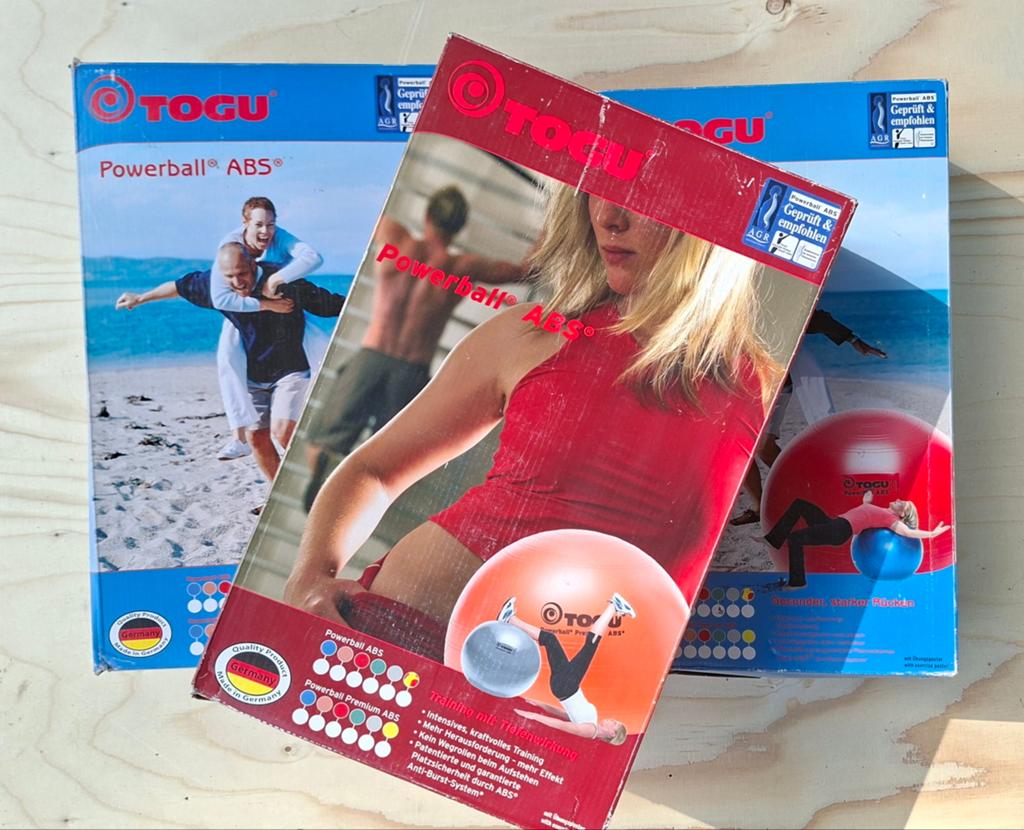 TOGU Powerball ABS Fitnessbal - Nieuw in doos, Sport en Fitness, Ophalen of Verzenden, Nieuw, Buik, Fitnessbal