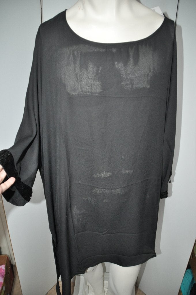 JKL102 maat 58 Zwart Tuniek, Kleding | Dames, Ophalen of Verzenden, Zo goed als nieuw, Zwart, Blouse of Tuniek
