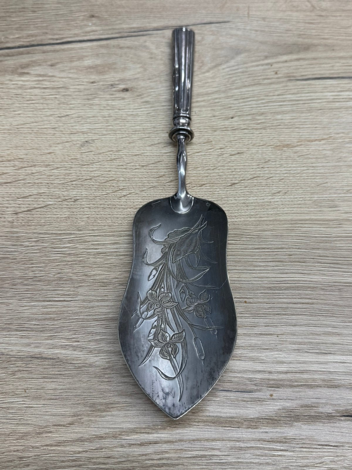 Antieke taart / vis ? Schep cristofle zwaar verzilverd, Antiek en Kunst, Antiek | Bestek, Ophalen of Verzenden