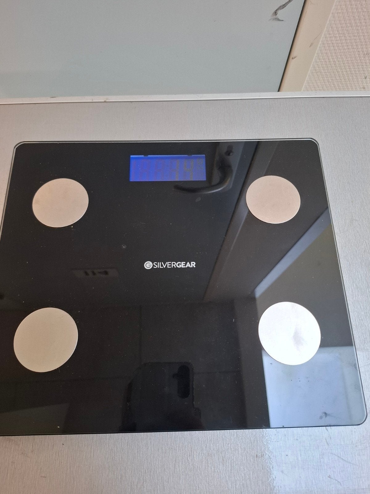 Silvergear Smart Scale Personenweegschaal - Zwart, Ophalen, 1 tot 500 gram, 100 kg of meer, Personenweegschaal