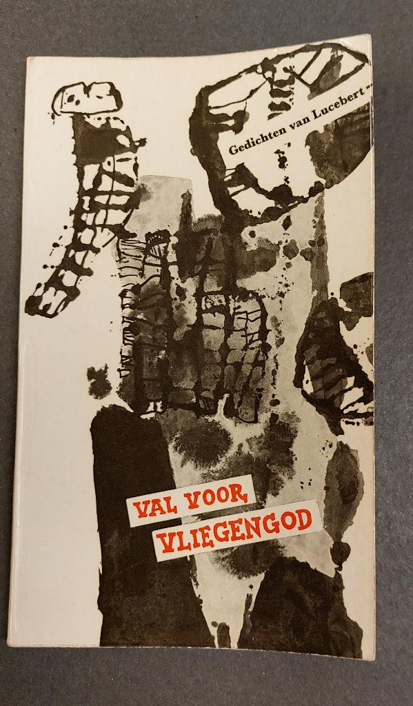 Lucebert BOEK Val voor vliegengod 1959 origineel, Boeken, Gedichten en Poëzie, Gelezen, Verzenden