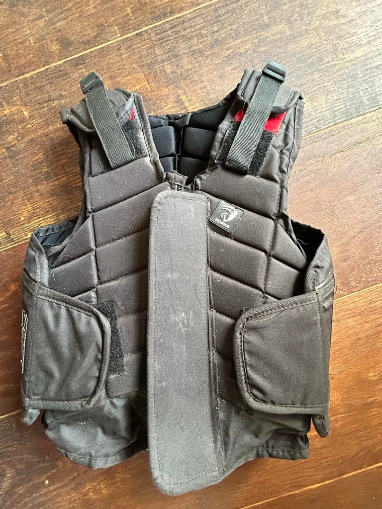 Paardrijden bodyprotector child, Ophalen
