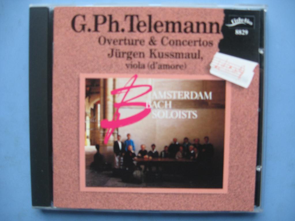 Telemann, Ouvertures & Concertos, Jürgen Kussmaul, Ophalen of Verzenden, Barok, Zo goed als nieuw, Orkest of Ballet
