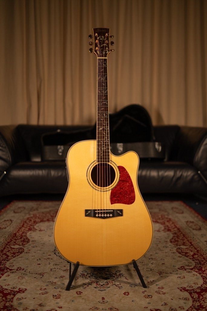 Ibanez AW800CE | Korea | Inruil mogelijk, Ophalen of Verzenden, Zo goed als nieuw, Western- of Steelstringgitaar