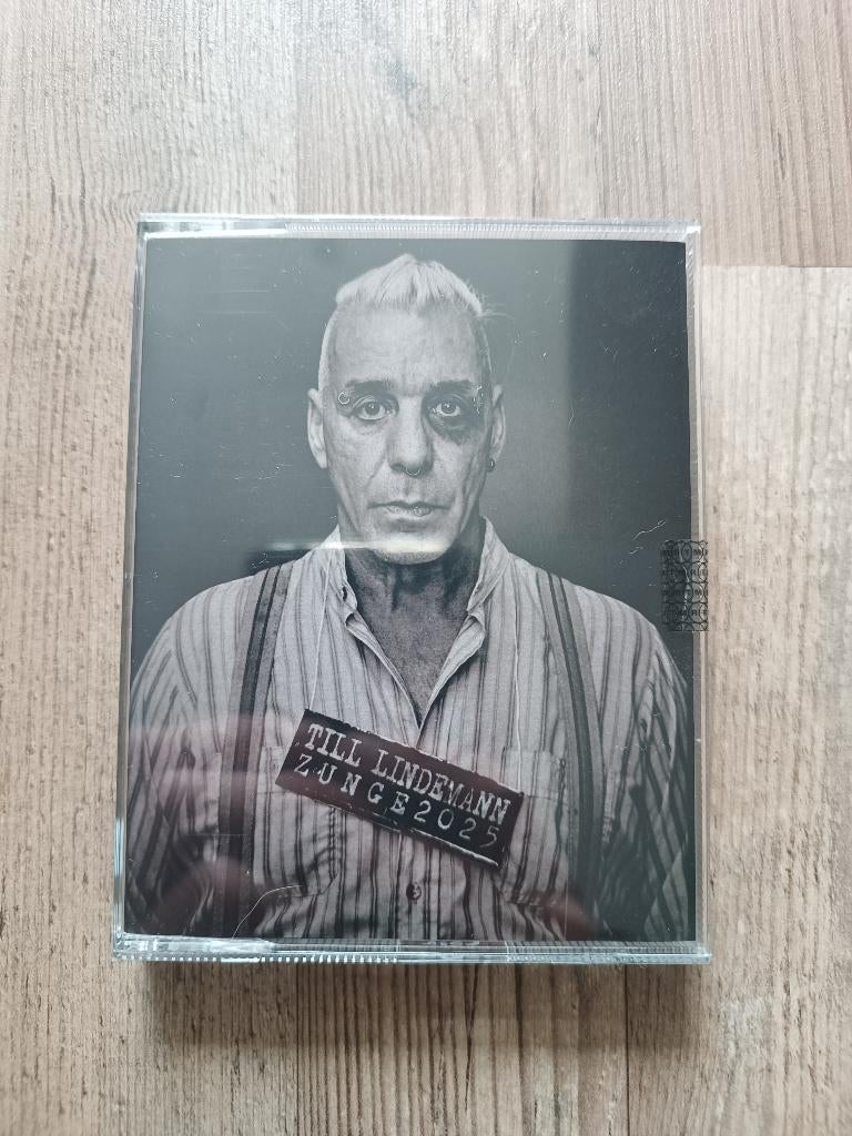 Till Lindemann: Zunge 2025 2MC (Rammstein), 2 t/m 25 bandjes, Ophalen of Verzenden, Origineel, Nieuw in verpakking