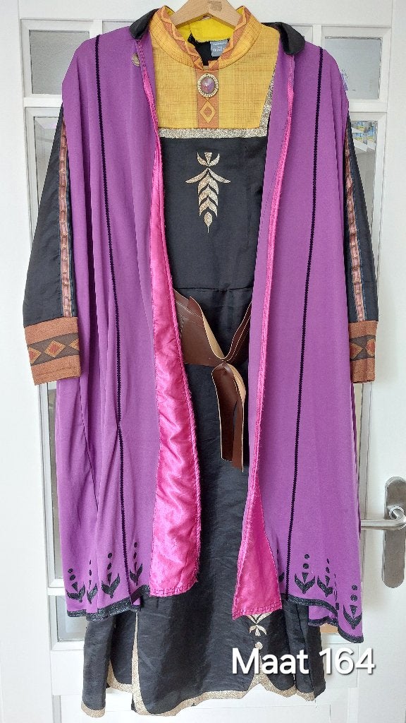Frozen Anna pak, Ophalen of Verzenden, Zo goed als nieuw, Carnaval