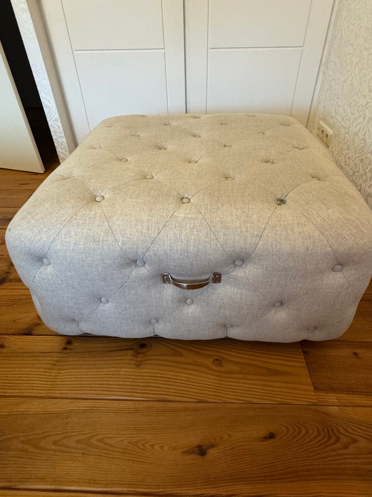 Hocker van Riviera Maison, Ophalen, Gebruikt, Rond, Minder dan 50 cm